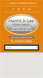 Mobile Screenshot of harrisandlee.net