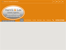 Tablet Screenshot of harrisandlee.net